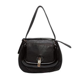 Vintage Black Fendi Top Handle Bag